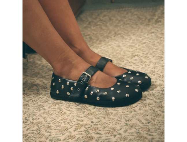Bailarina barefoot Mary Belt Ferro Barevene