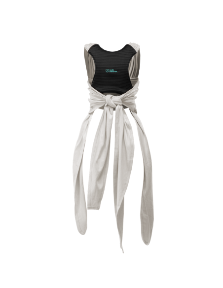 Fular elástico preanudado Cuddle Band 2 Light Grey Koala BabyCare
