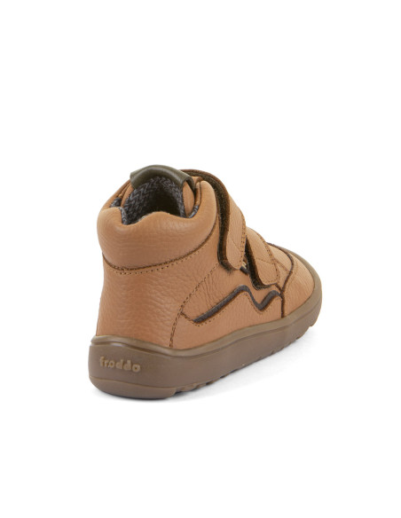 Botín Barefoot Froddo Autum TEX Leather G3110264-8 COGNAC