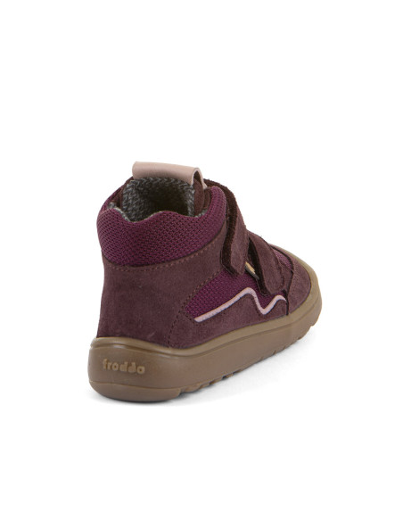 Botín Barefoot Froddo Autum TEX G3110266-36 BURDEOS