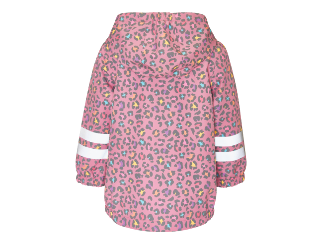 Chaqueta impermeable infantil Playshoes Leo Print
