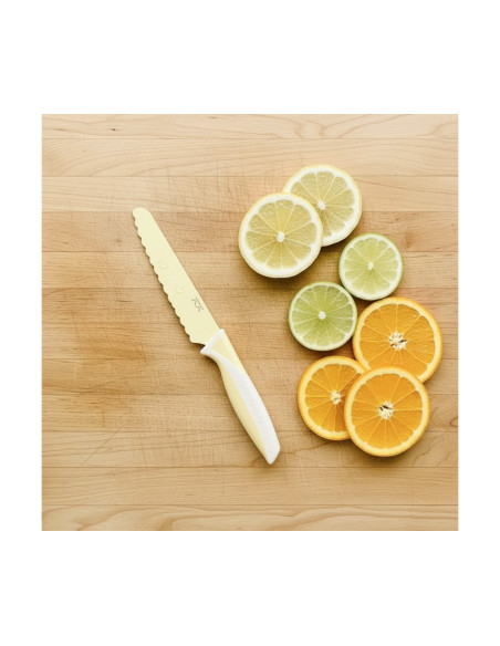 Cuchillo Autonomía niñas/os KiddiKutter Lemon Cream