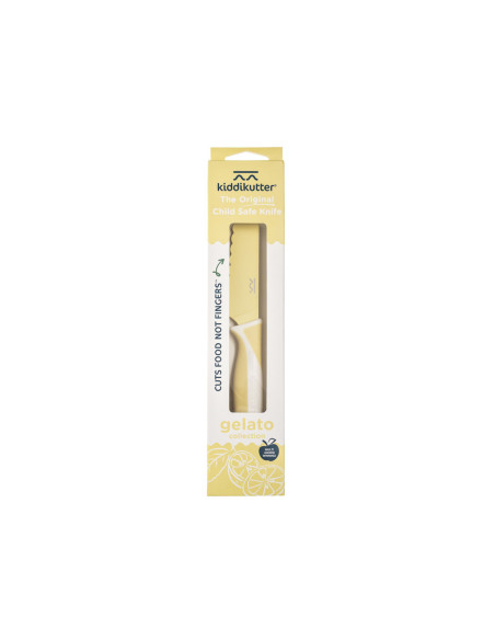 Cuchillo Autonomía niñas/os KiddiKutter Lemon Cream