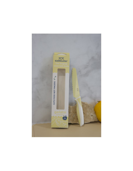 Cuchillo Autonomía niñas/os KiddiKutter Lemon Cream