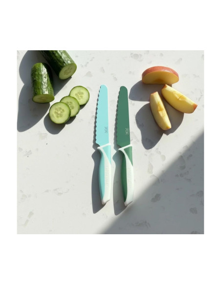 Cuchillo Autonomía niñas/os KiddiKutter Matcha Latte