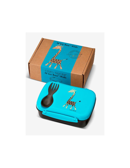 Caja Almuerzo Refrigerante N'ice Box Turquesa 300ml