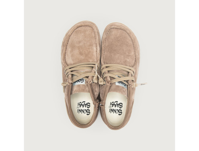 Zapato abotinado Wallabee NAYA barefoot Sunni...