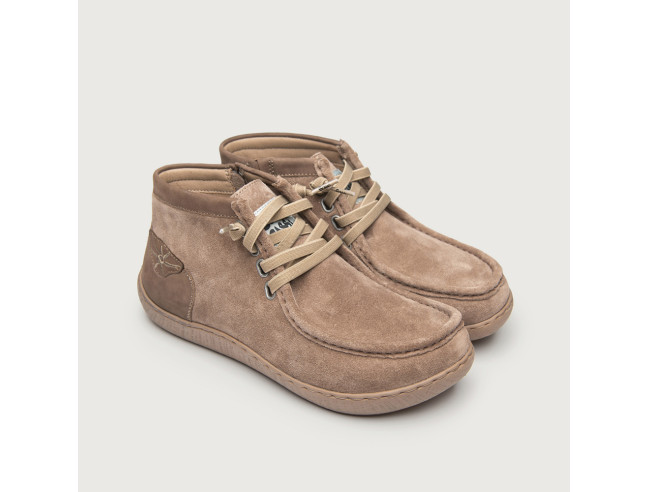 Zapato abotinado Wallabee NAYA barefoot Sunni...