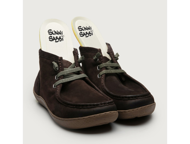 Zapato abotinado Wallabee barefoot TAKAN Sunni...