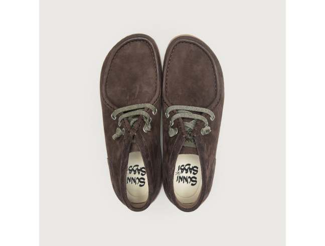 Zapato abotinado Wallabee barefoot TAKAN Sunni...