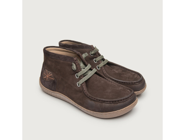 Zapato abotinado Wallabee barefoot TAKAN Sunni...