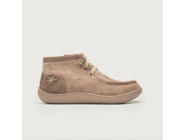 Zapato abotinado Wallabee NAYA barefoot Sunni...