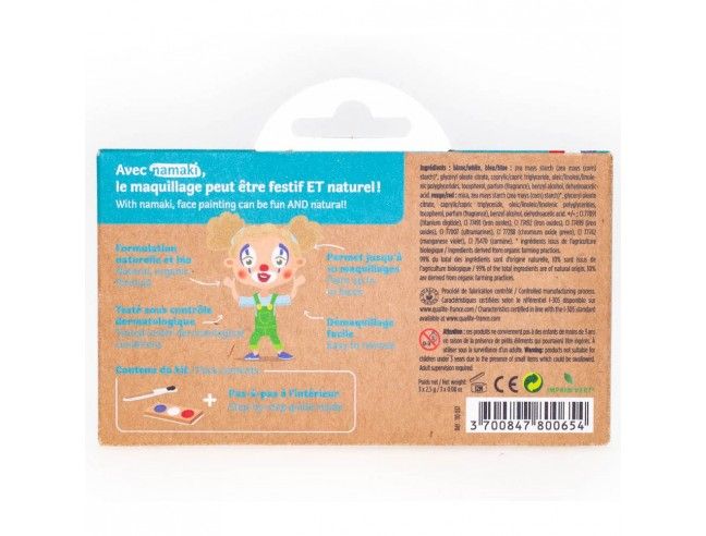 Kit maquillaje Namaki CLOWN/ARLEQUÍN