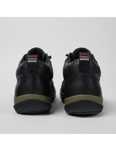 Botín Minimalista Peu Pista GM GORE-TEX Camper Piel Negra