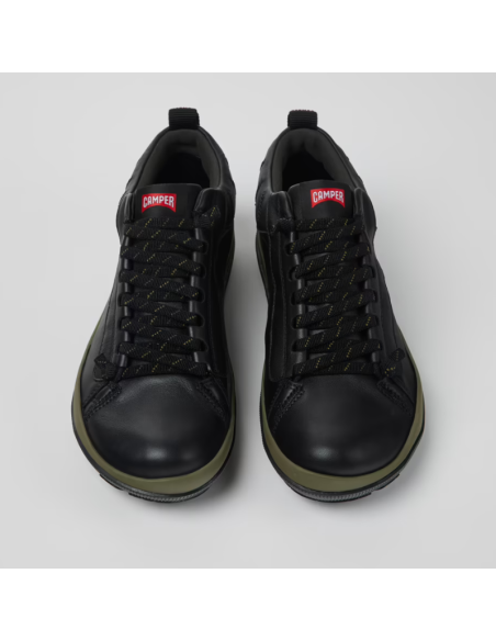 Botín Minimalista Peu Pista GM GORE-TEX Camper Piel Negra
