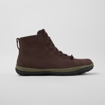 Botín Minimalista Peu Pista GM GORE-TEX Camper Nobuck Marrón