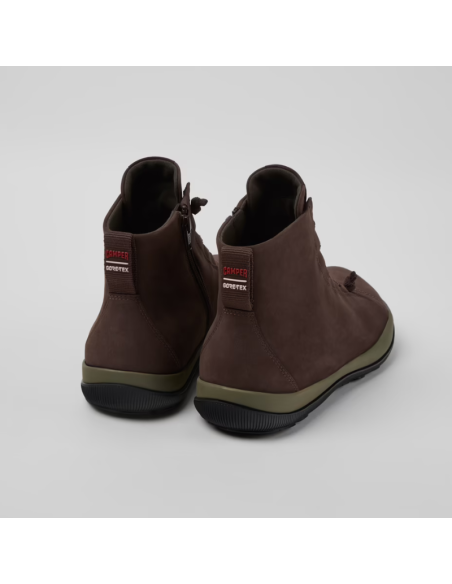Botín Minimalista Peu Pista GM GORE-TEX Camper Nobuck Marrón