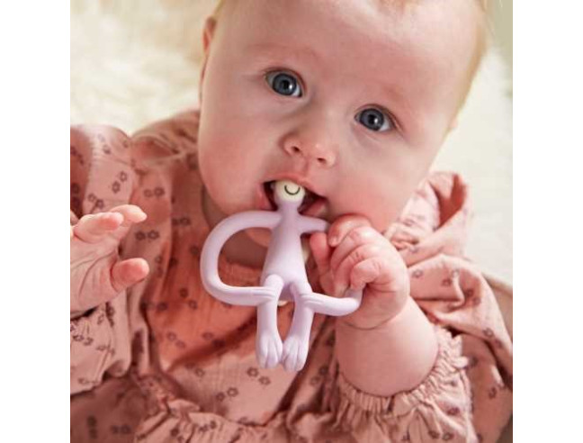 Mordedor  Silicona Matchstick Monkey LILA
