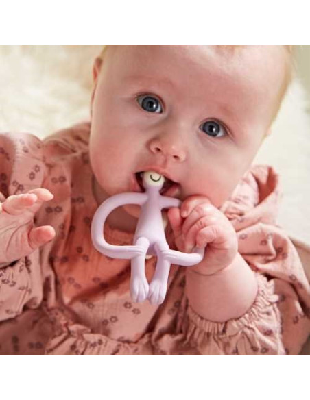 Mordedor  Silicona Matchstick Monkey LILA
