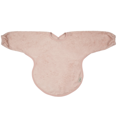 Babero con mangas Timboo- Misty Rose