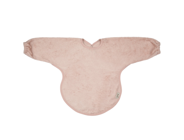 Babero con mangas Timboo- Misty Rose