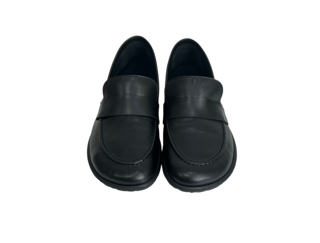 Mocasin Barefoot Napa Negro EliSoft Shoes