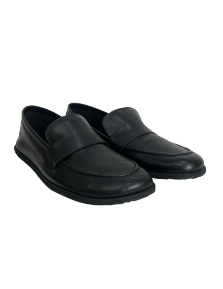 Mocasin Barefoot Napa Negro EliSoft Shoes