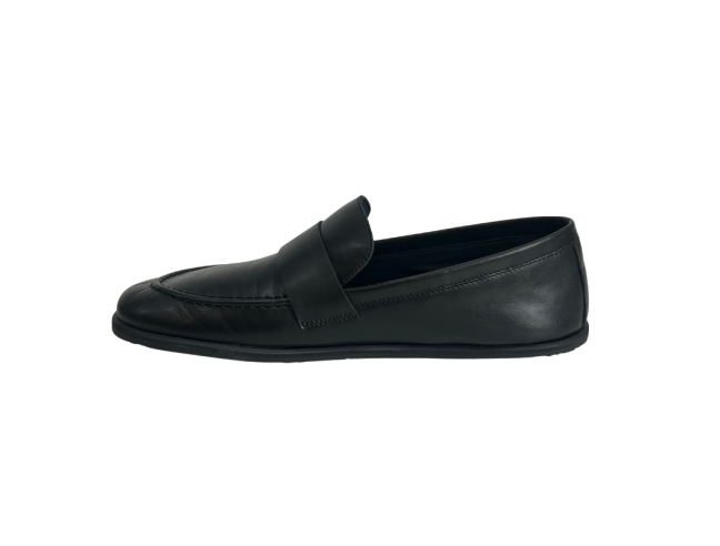 Mocasin Barefoot Napa Negro EliSoft Shoes