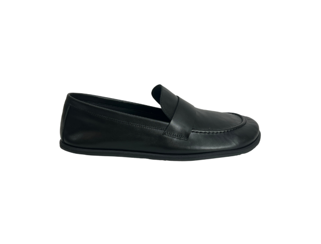Mocasin Barefoot Napa Negro EliSoft Shoes