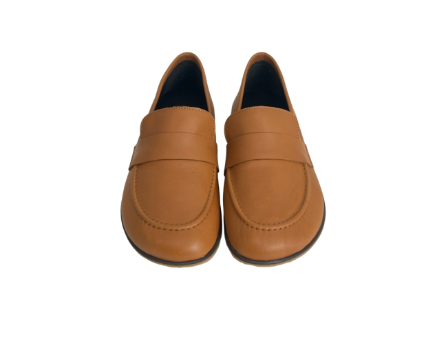 Mocasin Barefoot Napa Camel EliSoft Shoes