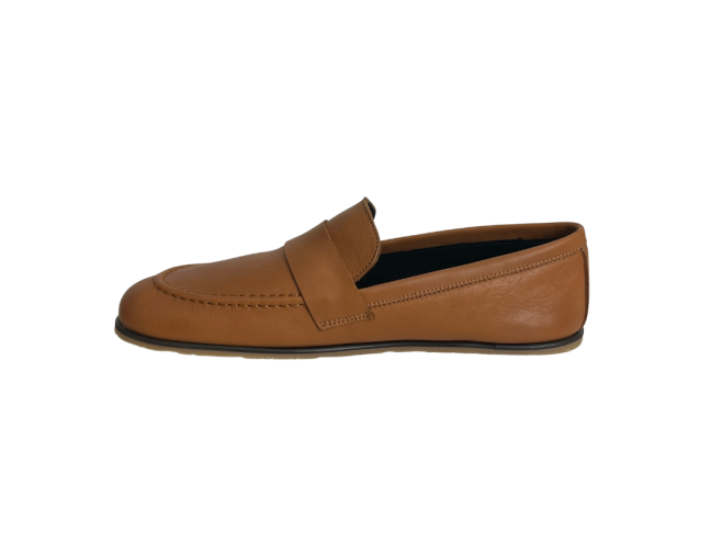 Mocasin Barefoot Napa Camel EliSoft Shoes