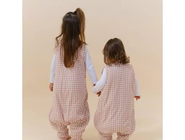 Pijama manta Molis&Co - Dusty Rose - TOG 2.5