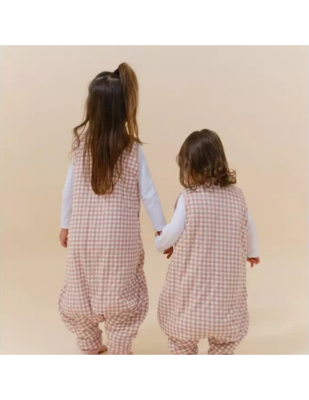 Pijama manta Molis&Co - Dusty Rose - TOG 2.5