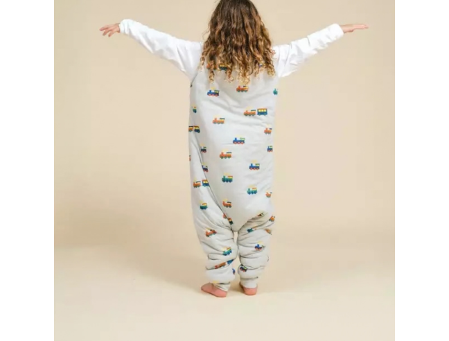 Pijama manta Molis&Co - Tiny Trains - TOG 2.5