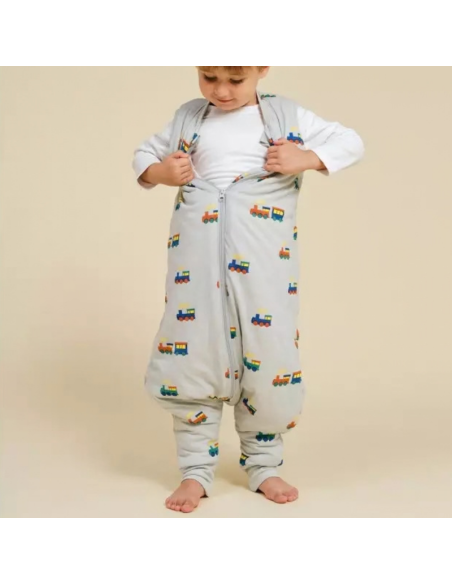 Pijama manta Molis&Co - Tiny Trains - TOG 2.5