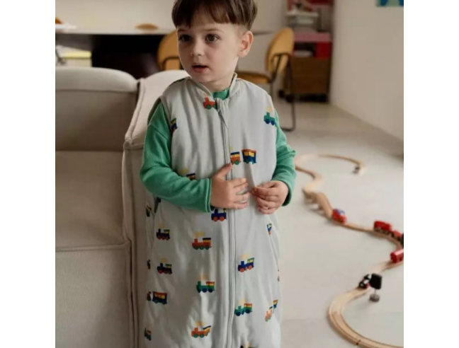 Pijama manta Molis&Co - Tiny Trains - TOG 2.5