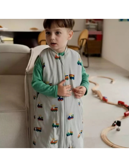 Pijama manta Molis&Co - Tiny Trains - TOG 2.5