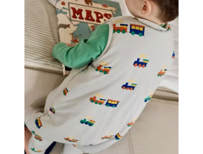 Pijama manta Molis&Co - Tiny Trains - TOG 2.5