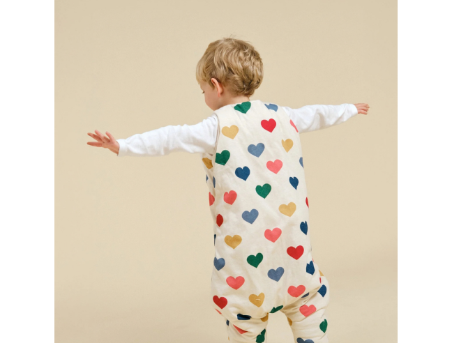 Pijama manta Molis&Co - Hearts - TOG 2.5