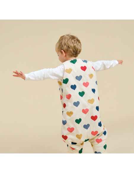Pijama manta Molis&Co - Hearts - TOG 2.5