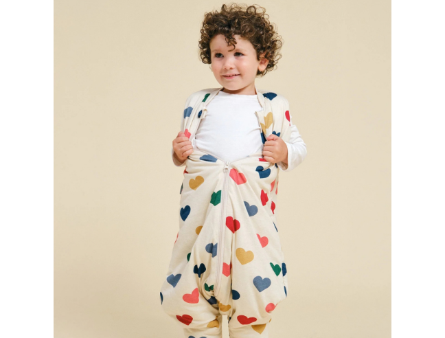 Pijama manta Molis&Co - Hearts - TOG 2.5