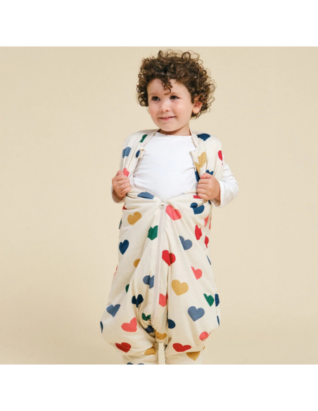 Pijama manta Molis&Co - Hearts - TOG 2.5