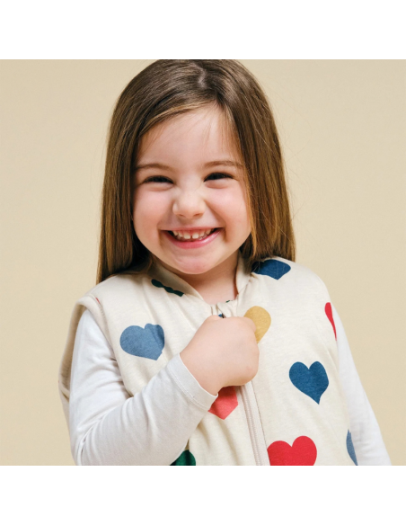 Pijama manta Molis&Co - Hearts - TOG 2.5