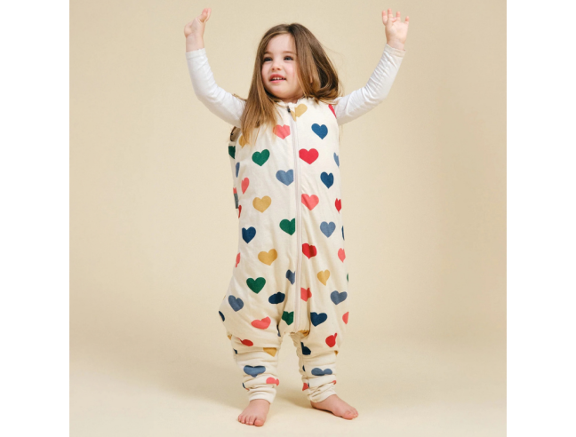 Pijama manta Molis&Co - Hearts - TOG 2.5