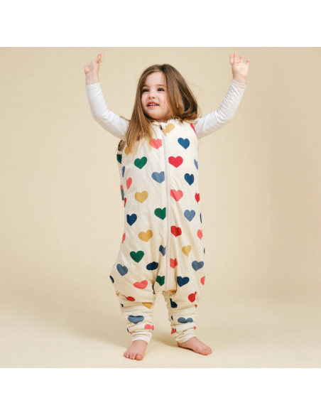 Pijama manta Molis&Co - Hearts - TOG 2.5