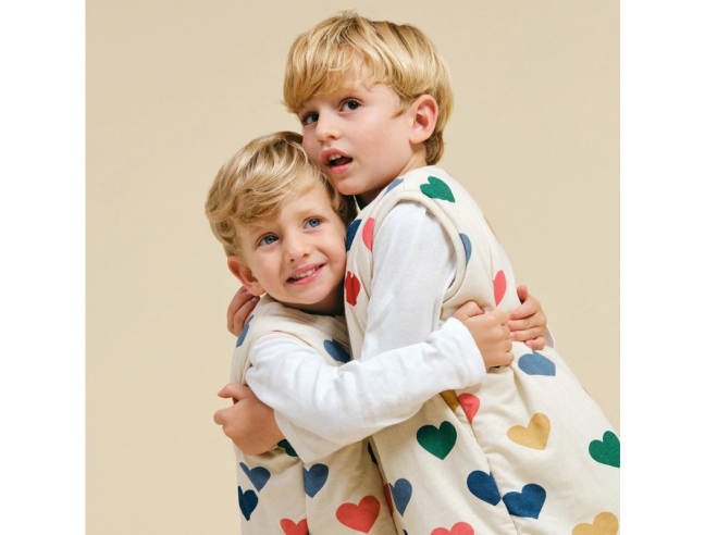 Pijama manta Molis&Co - Hearts - TOG 2.5