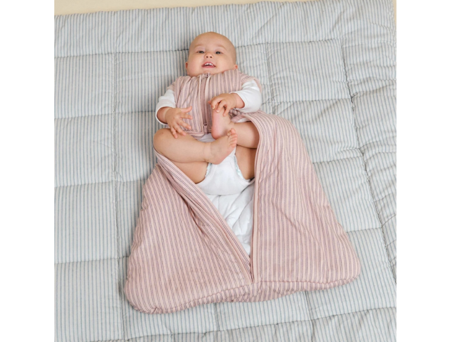 Saco de dormir Molis&Co - Navy and Pink Stripes...