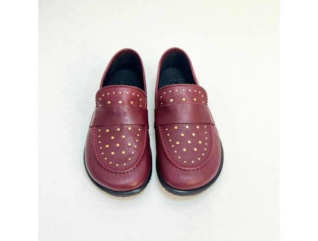 Mocasin Barefoot Cathay Burdeos EliSoft Shoes