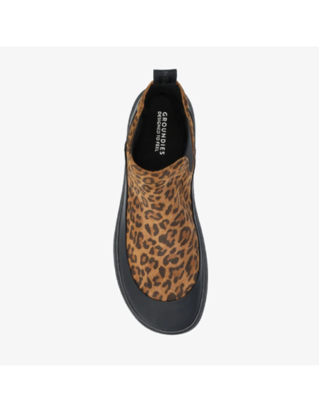 Botín barefoot Sienna GROUNDIES (Leo/Black)