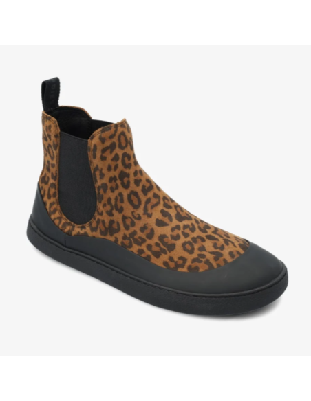 Botín barefoot Sienna GROUNDIES (Leo/Black)